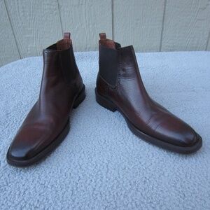 Bosi Keisel Ankle Leather Booties women's EU 40/US 9-9.5 Slip On Fall Career